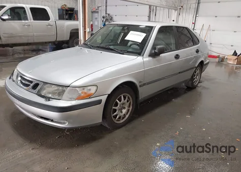 2000 Saab 9-3 z USA, uszkodzony, nr VIN YS3DD55H1Y2042493